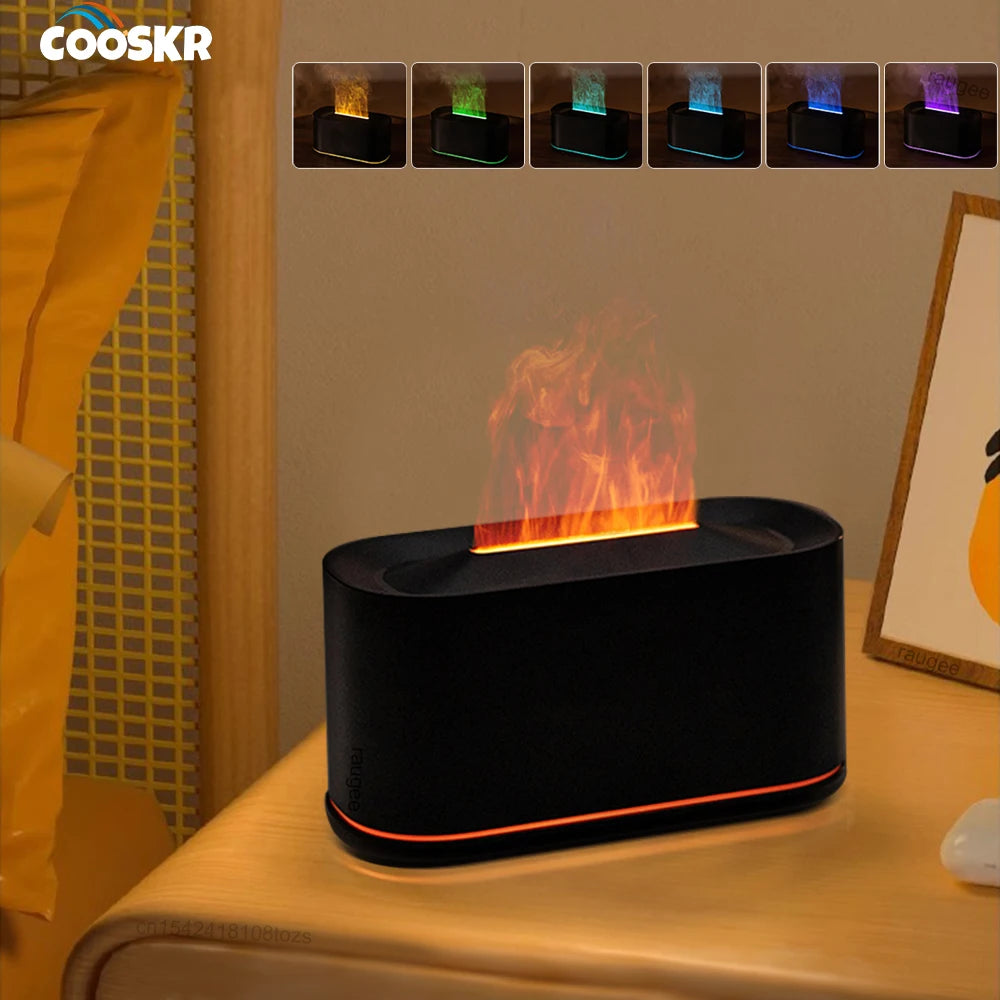 Humidificador USB con Efecto Llama