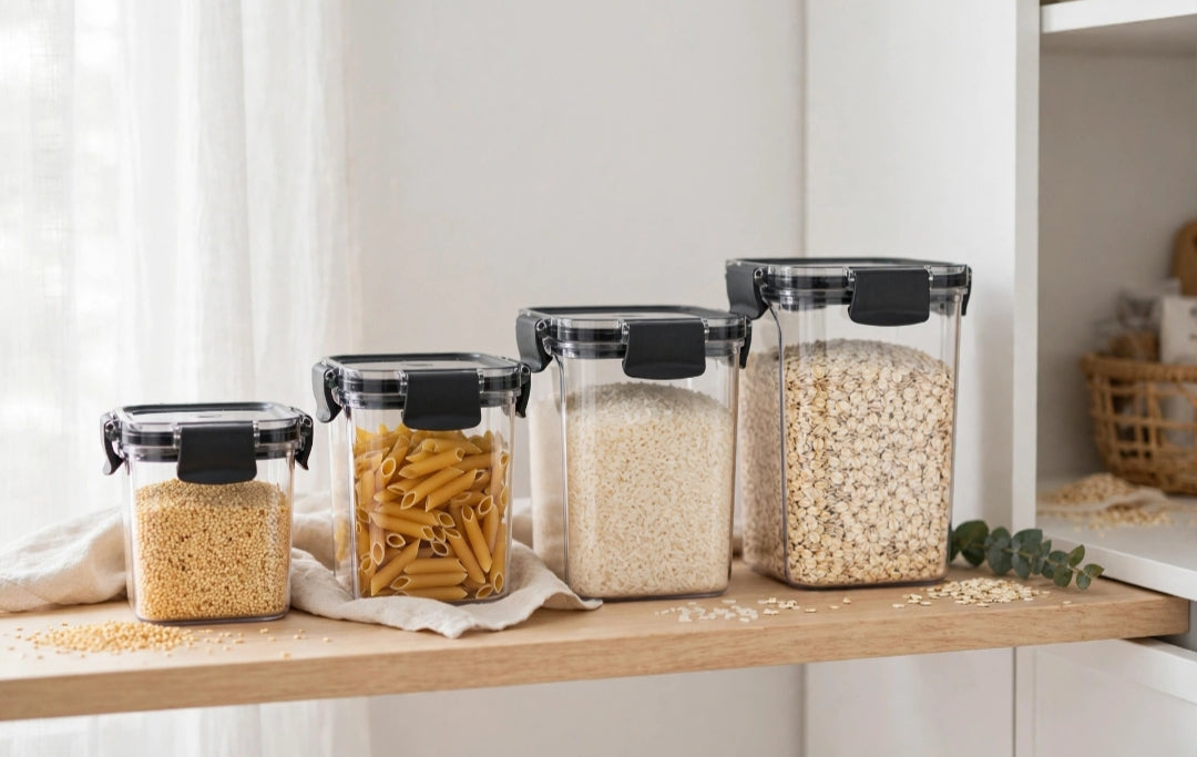 Recipiente hermético para alimentos.